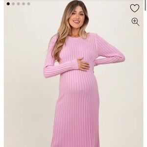 Pink Maternity Dress Pink Blush Maternity